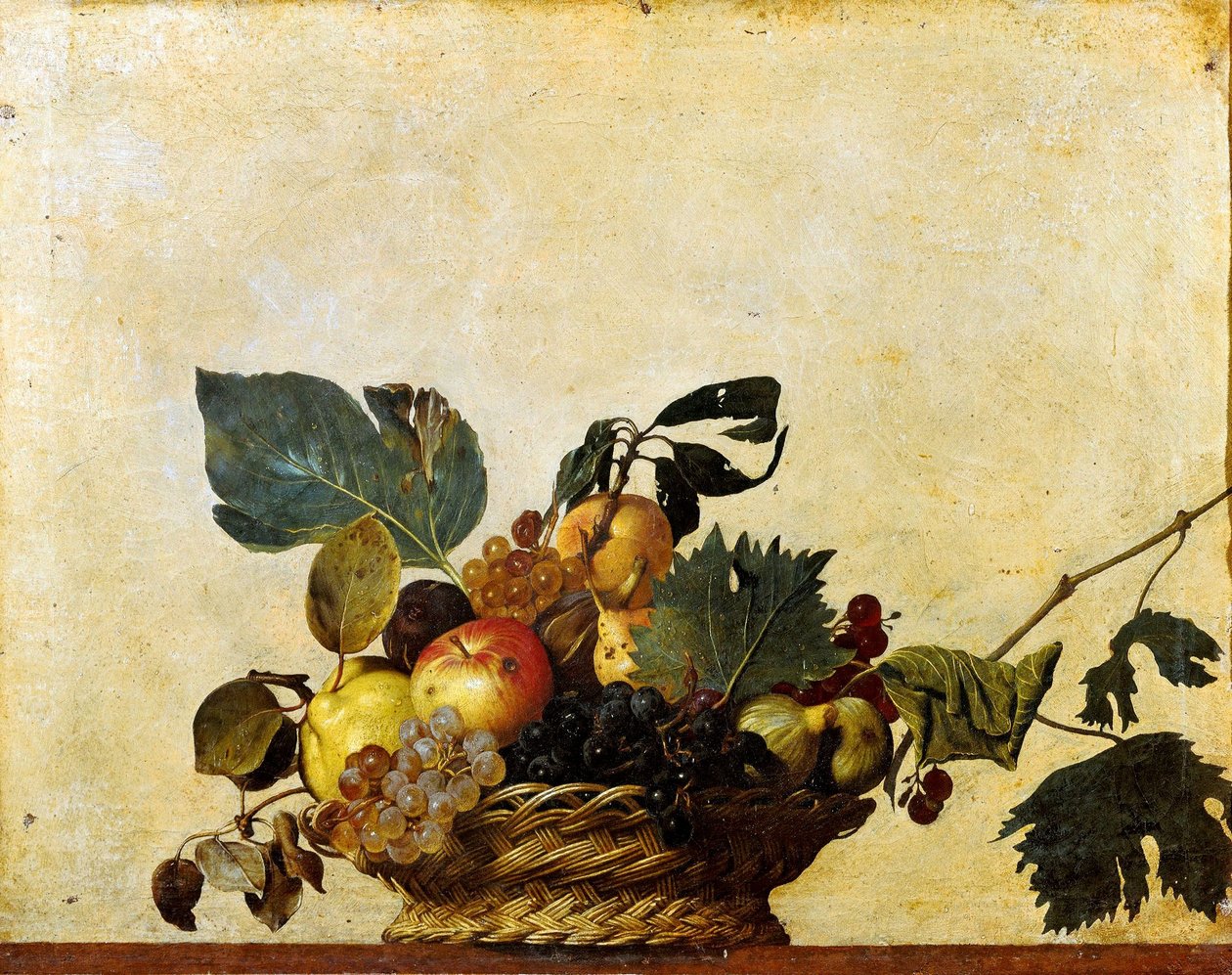 Italian: Canestra di frutta Basket of Fruit da Caravaggio