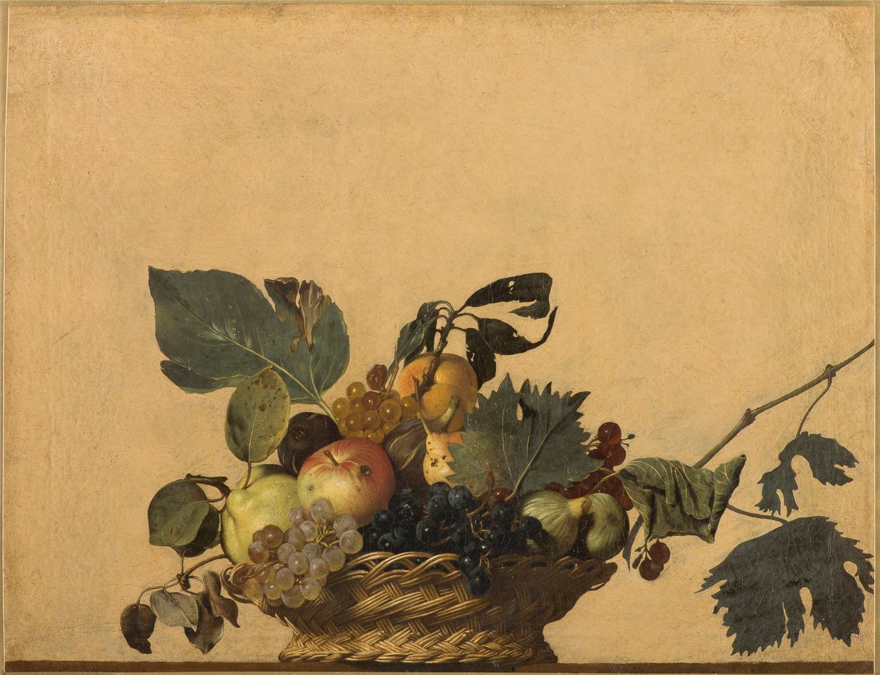 Italian: Canestra di frutta Basket of Fruit da Caravaggio