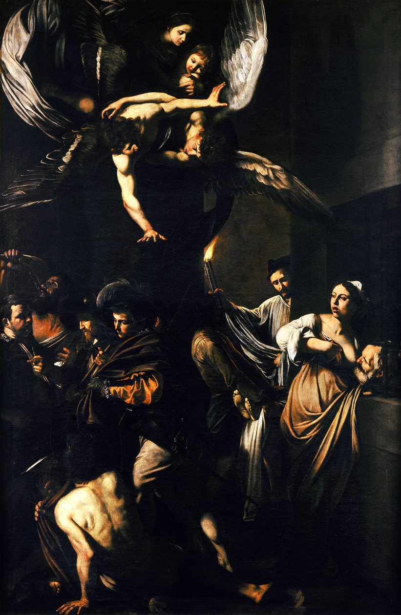 Le sette opere di misericordia da Caravaggio