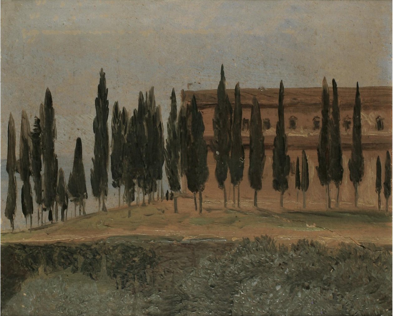 Monastero di Monte Oliveto vicino a Firenze da Carl Gustav Carus