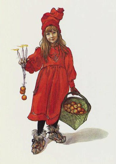 Brita come Iduna da Carl Larsson