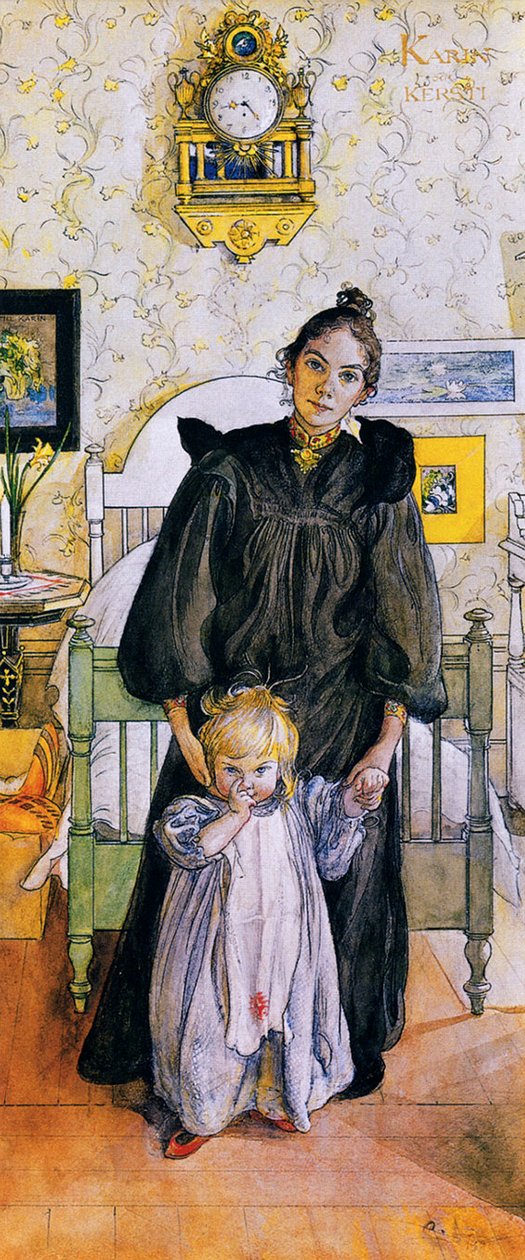 Karin e Kersti da Carl Larsson