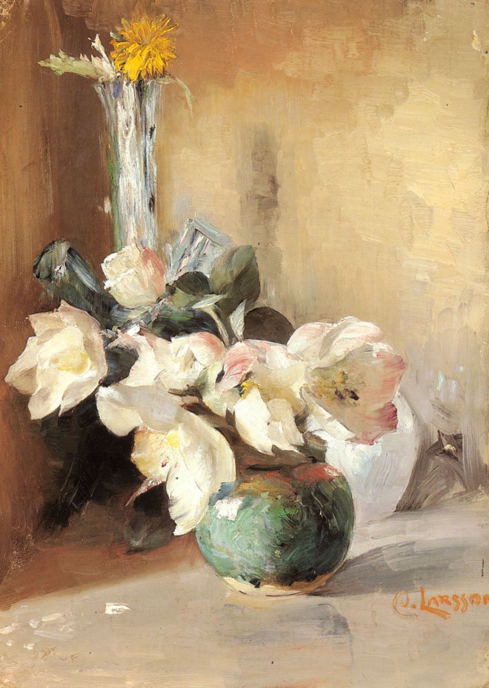 Rose di Natale da Carl Larsson