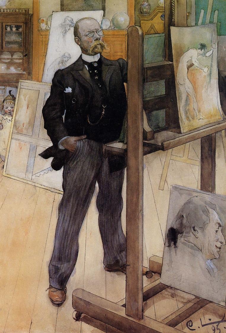 Autoritratto da Carl Larsson