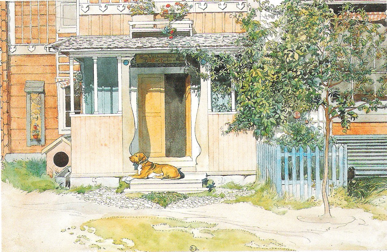La veranda da Carl Larsson