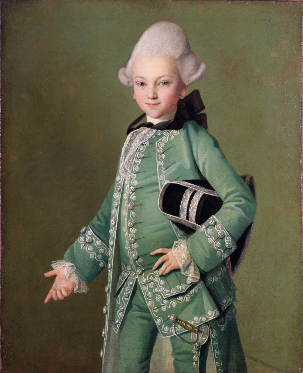 Ritratto del Conte Bobrinsky (1762-1813) da Bambino, 1769 da Carl Ludwig Christinek