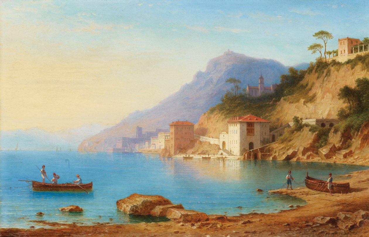 Vista sulla costa di Amalfi da Carl Morgenstern