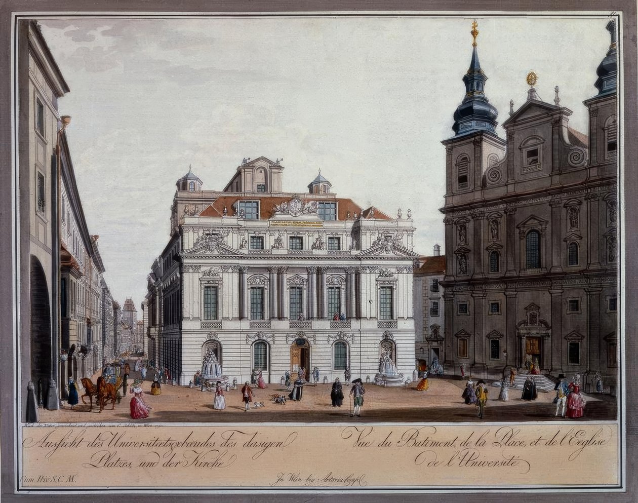 Vienna, Vecchia Università / Schütz da Carl Schütz