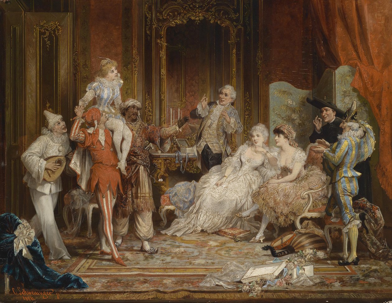 Carnevale da Carl Schweninger jr.