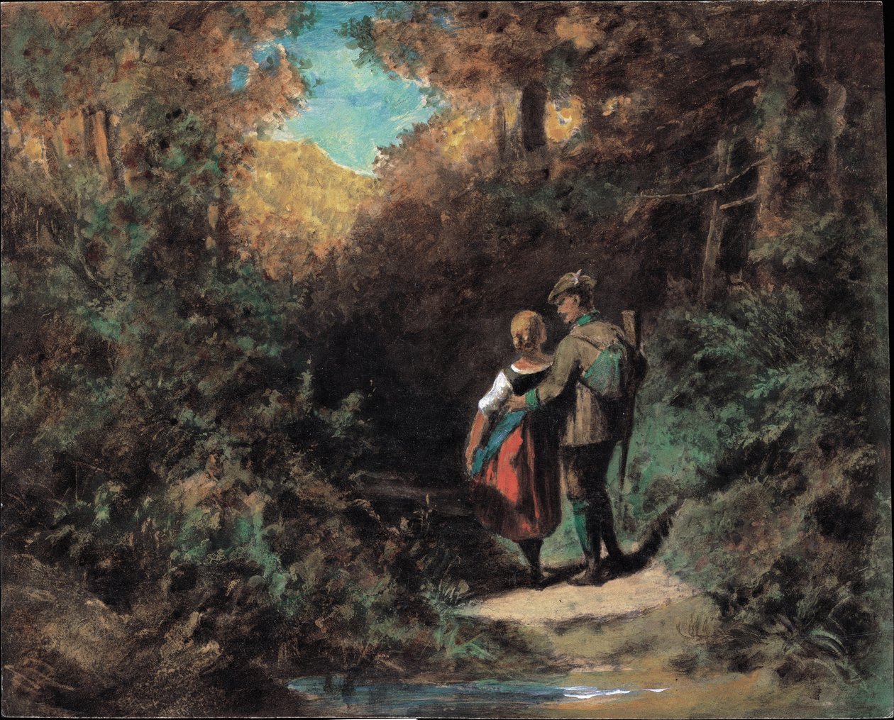 Caccia, 1865-70 da Carl Spitzweg