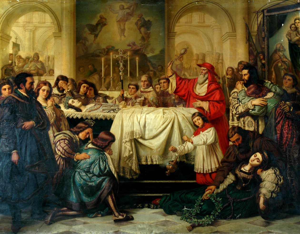 Morte di Raffaello da Carl Robert Arthur Thiele