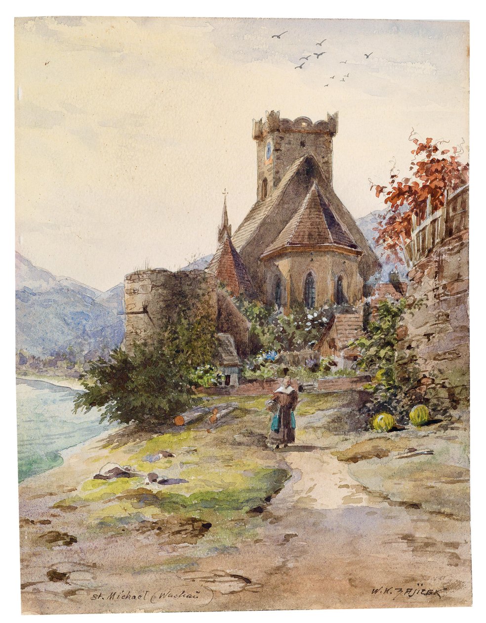 San Michele Wachau da Carl Wenzel Zajicek