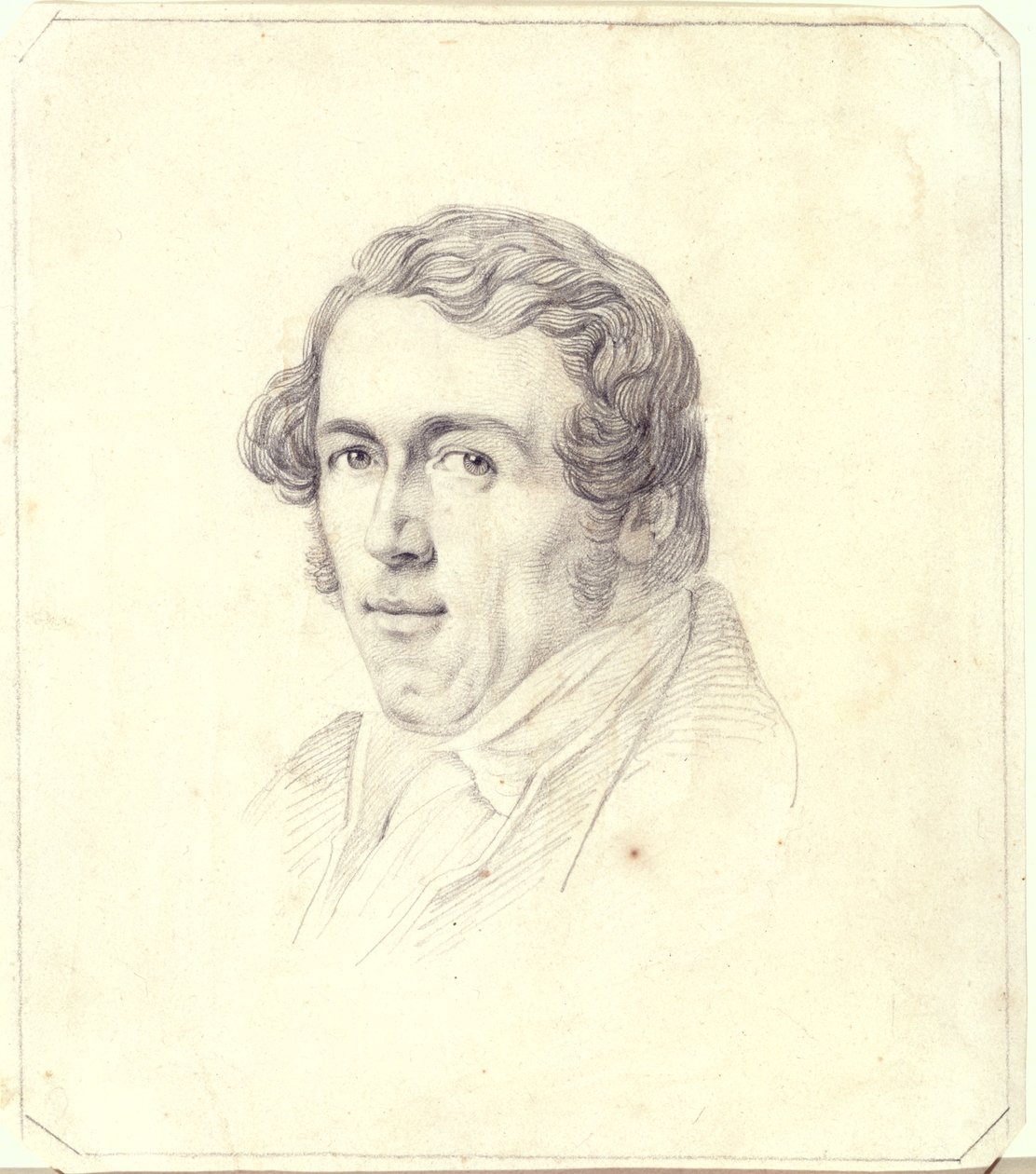 Autoritratto, c.1825 da Carl Wilhelm Goetzloff