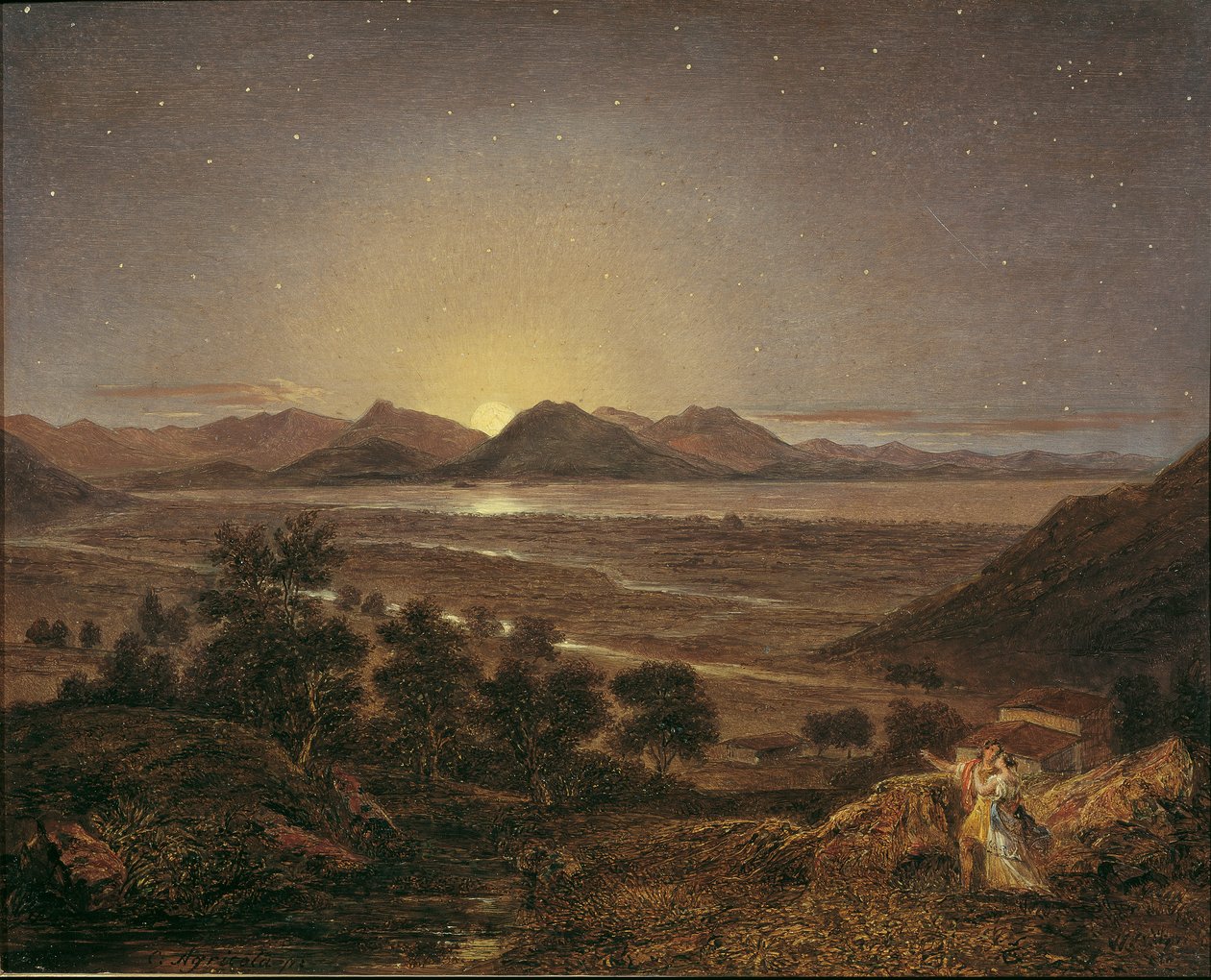 Maratona al chiaro di luna da Carl Agricola