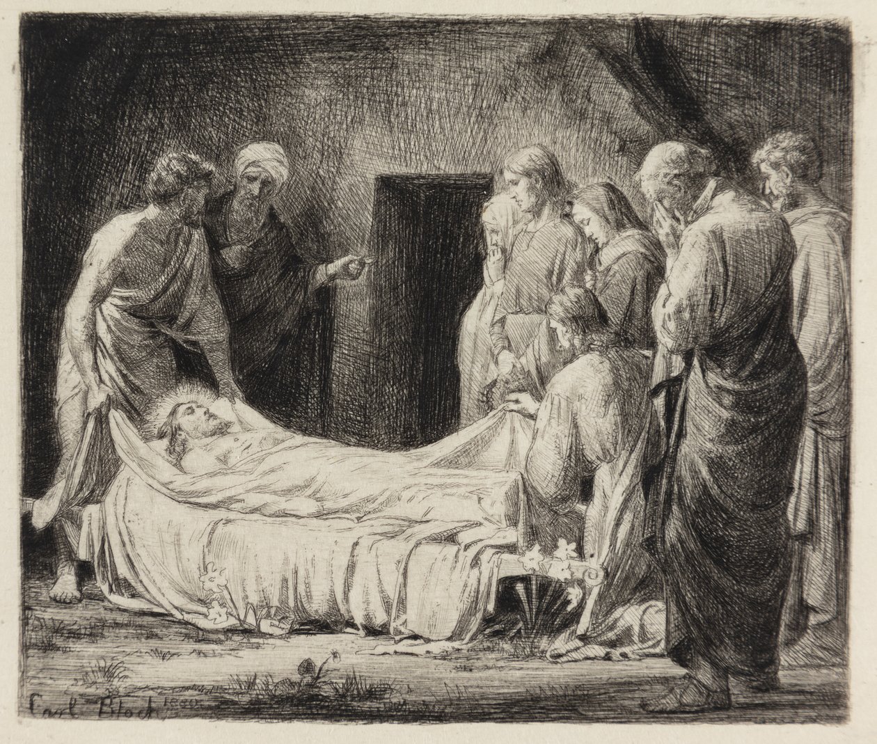 Deposizione di Cristo da Carl Bloch