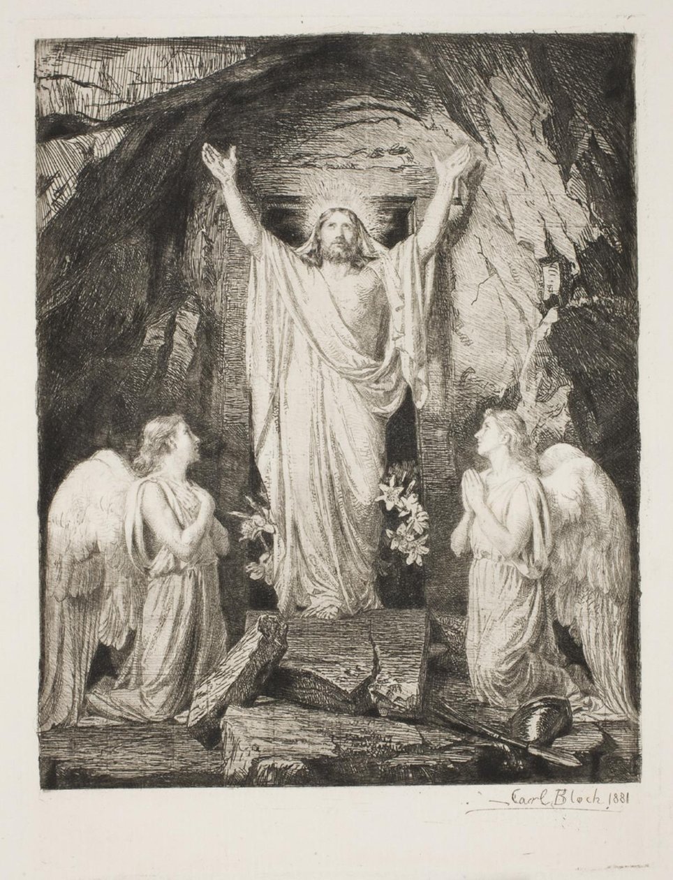La resurrezione di Cristo da Carl Bloch