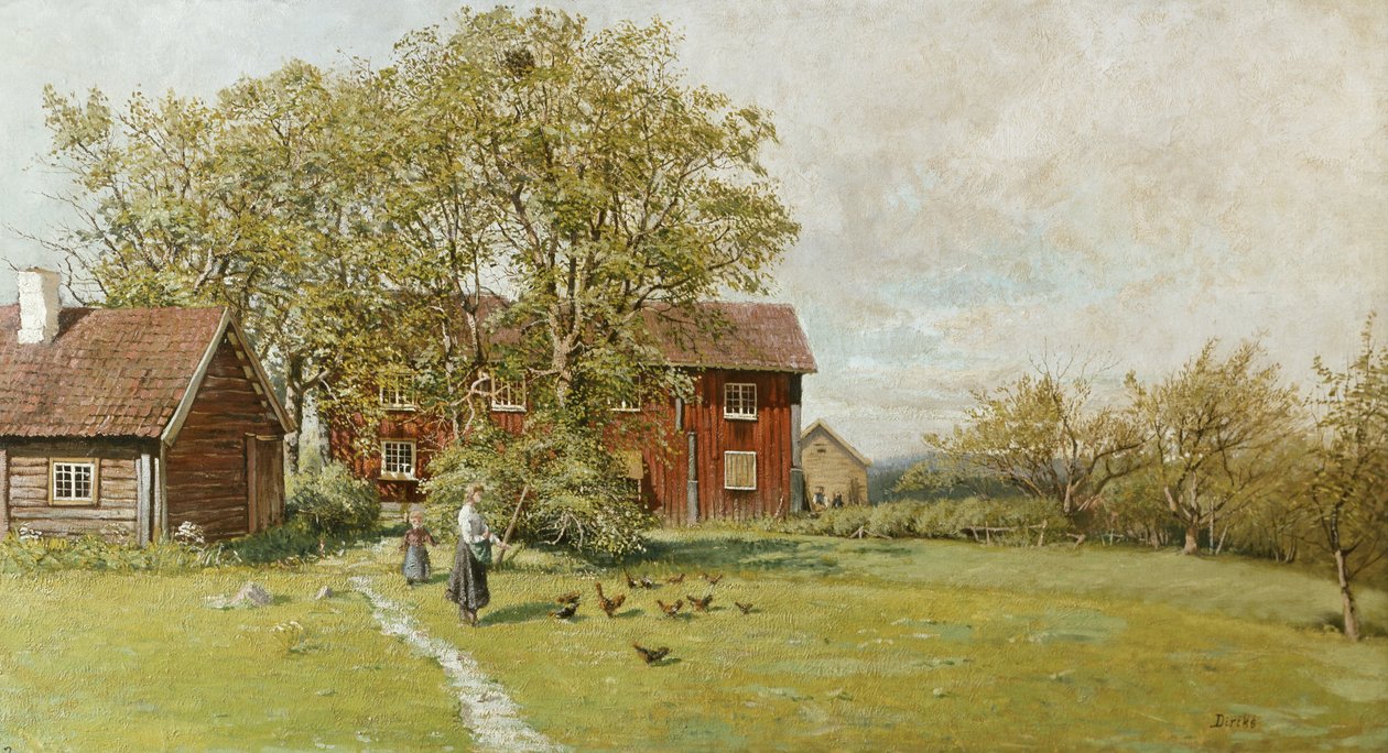 Senza titolo da Carl Edvard Diriks