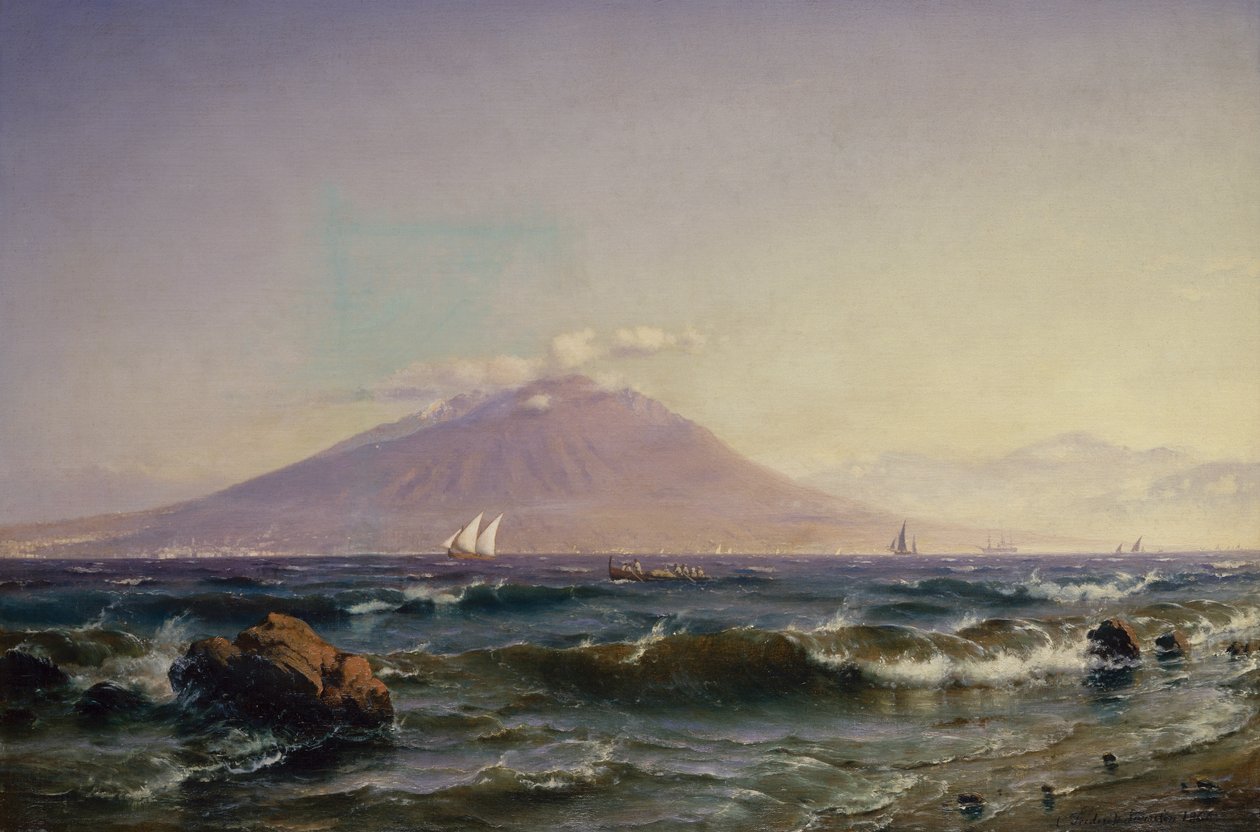 La baia di Napoli da Carl Frederik Sorensen
