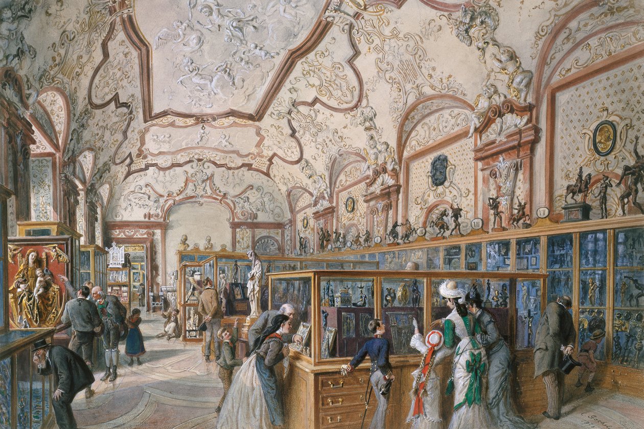 La galleria di marmo da Carl Goebel d. J.
