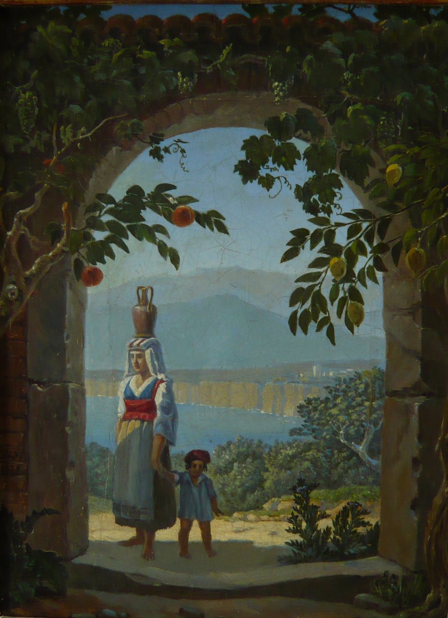 Memoria di Sorrento da Carl Gustav Carus