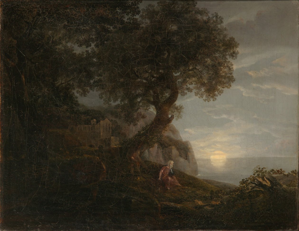 Sorgere della luna da Carl Gustav Carus