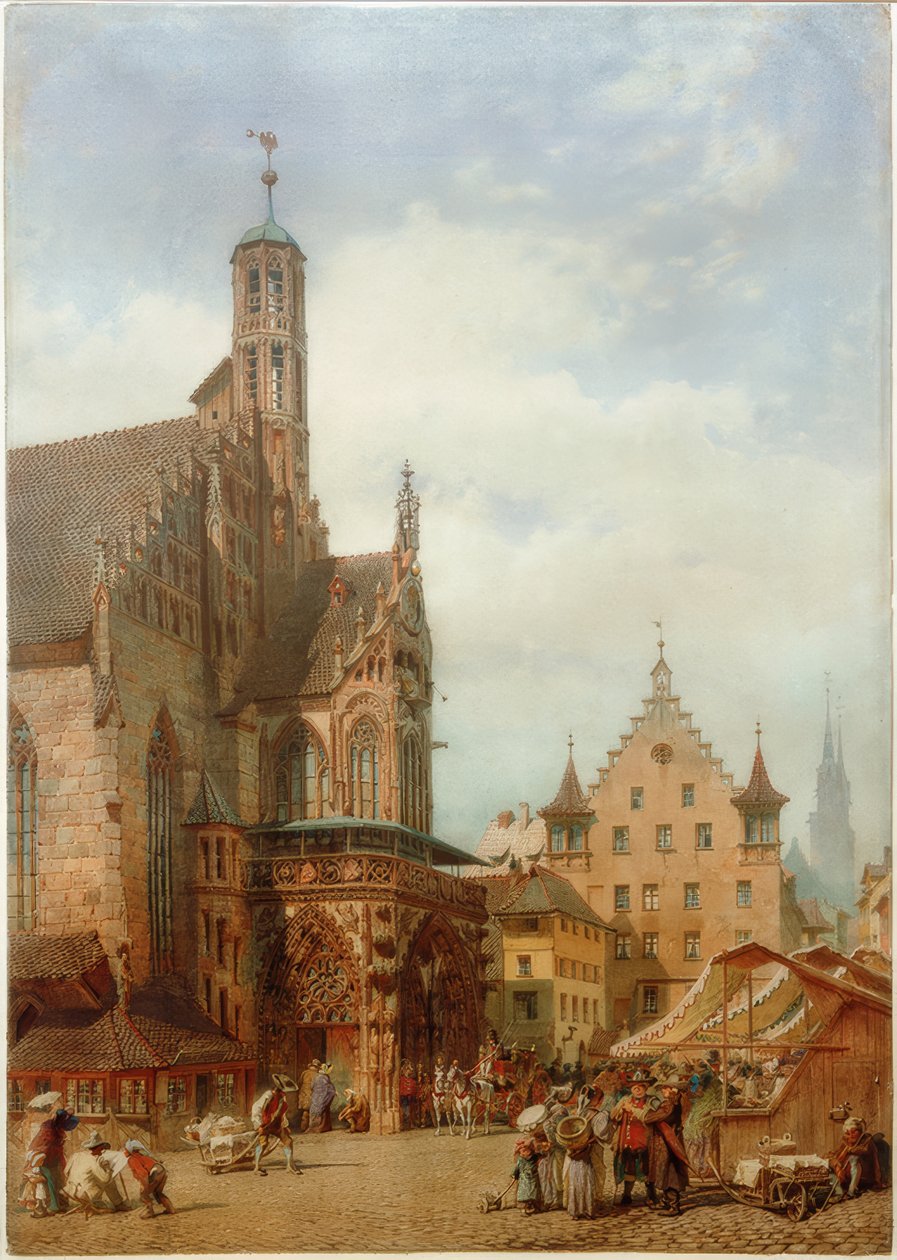La Frauenkirche di Norimberga da Carl Haag