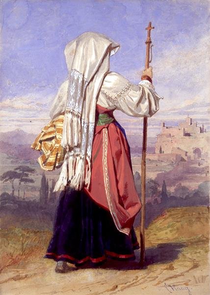 Donna di Cervera da Carl Haag
