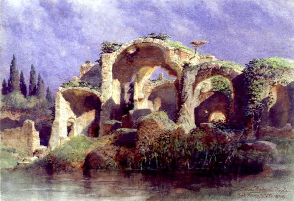 Termi Hadriani, Tivoli da Carl Haag