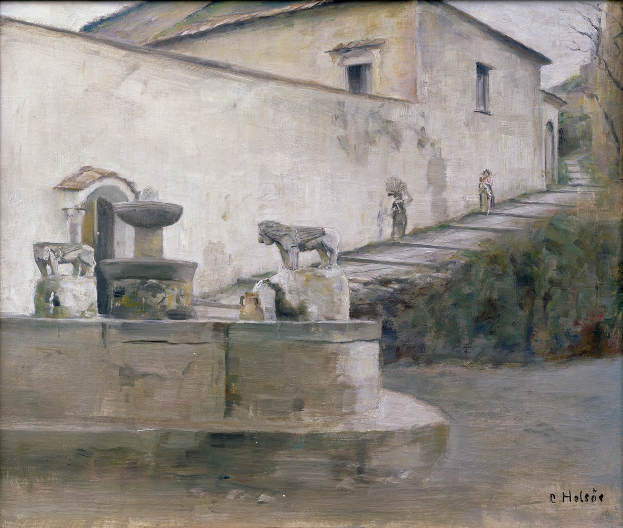 La fontana, Italia da Carl Holsoe