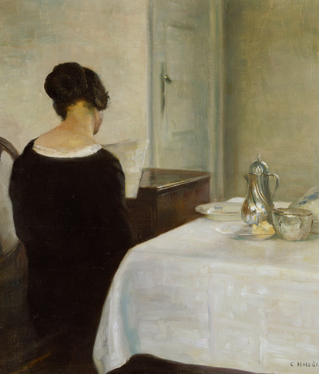 La lettera da Carl Holsoe
