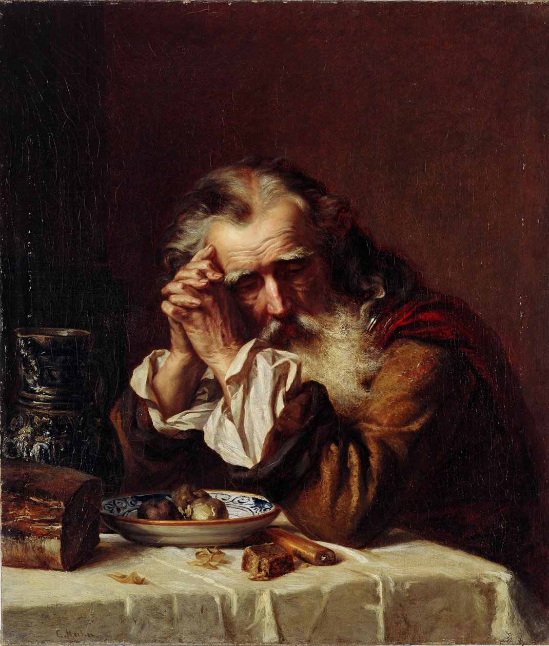 Testa di vecchio da Carl Huns