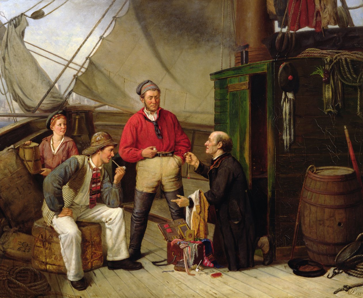 Il negoziante da Carl Julius Lorck