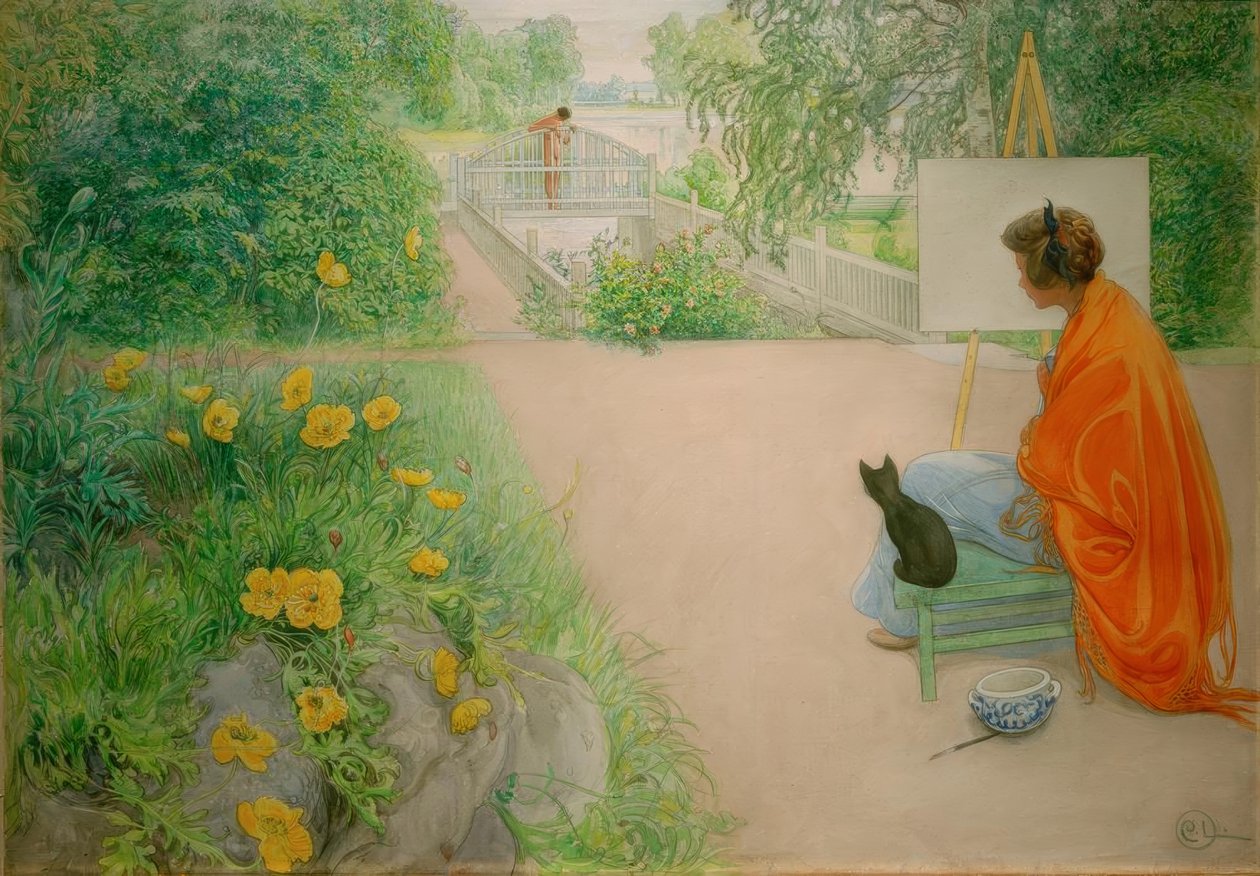 Il ponte da Carl Larsson