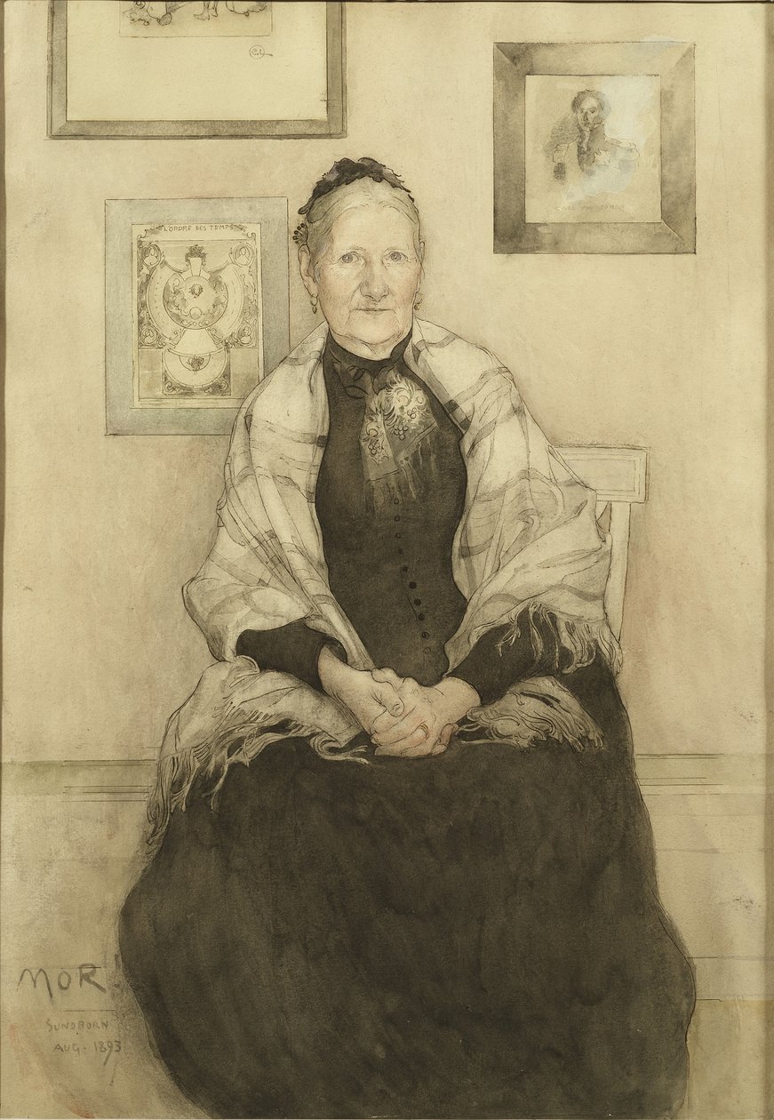 Madre, c.1893 da Carl Larsson