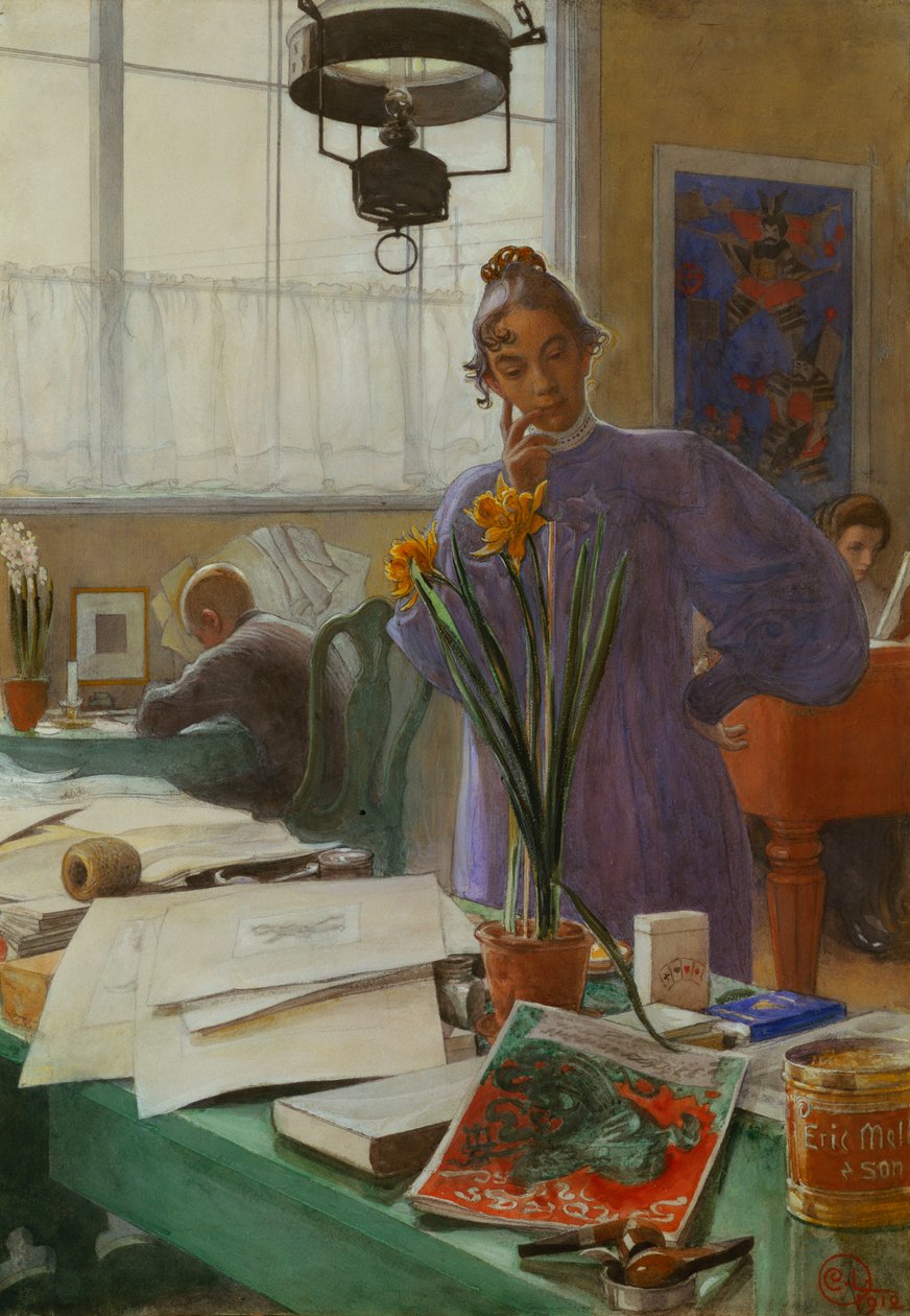 Mia moglie da Carl Larsson