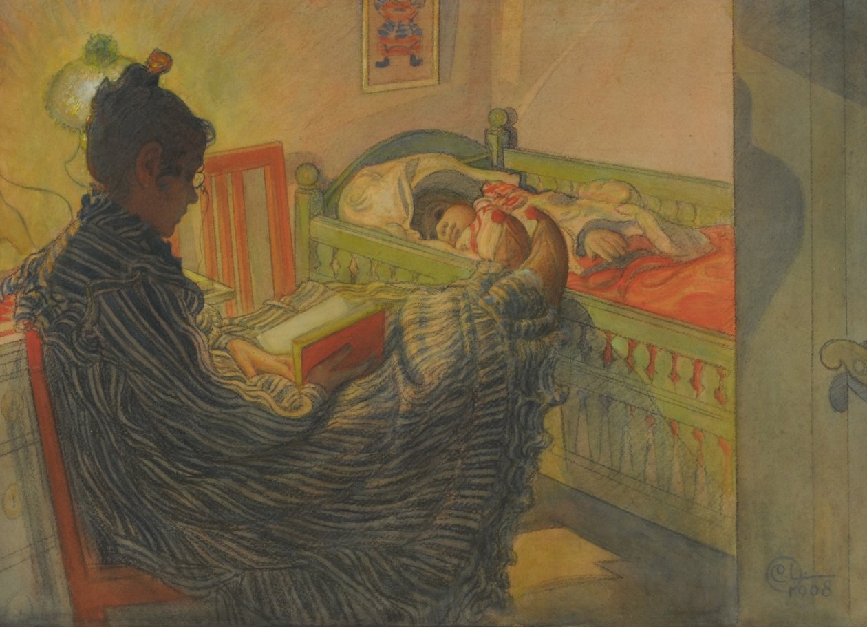 Il cosiddetto malato da Carl Larsson