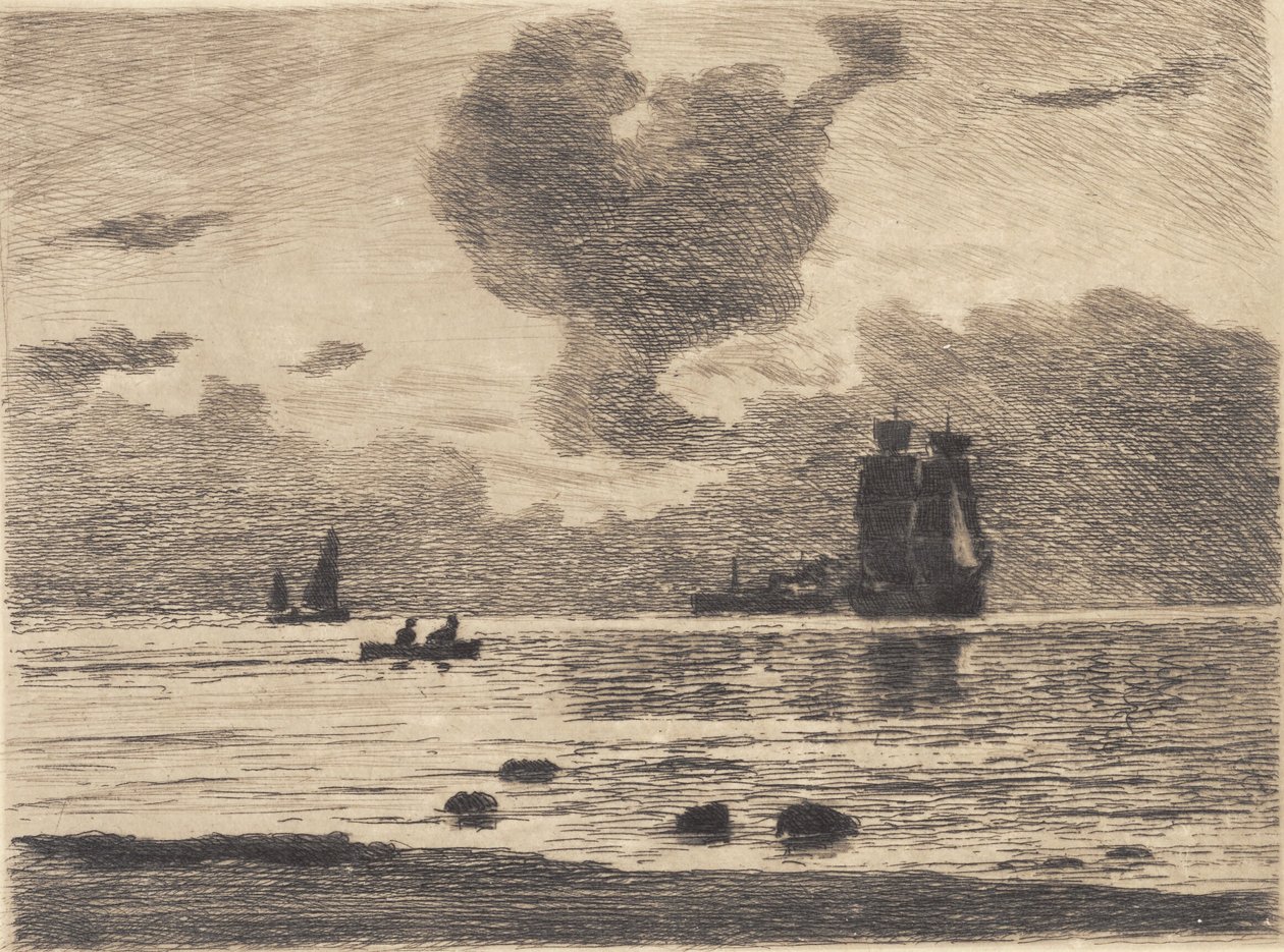 Sera sul mare da Carl Locher