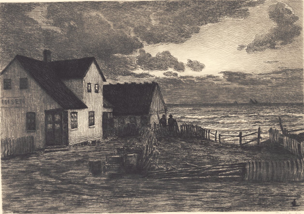 Casa sul mare. Tisvilde da Carl Locher