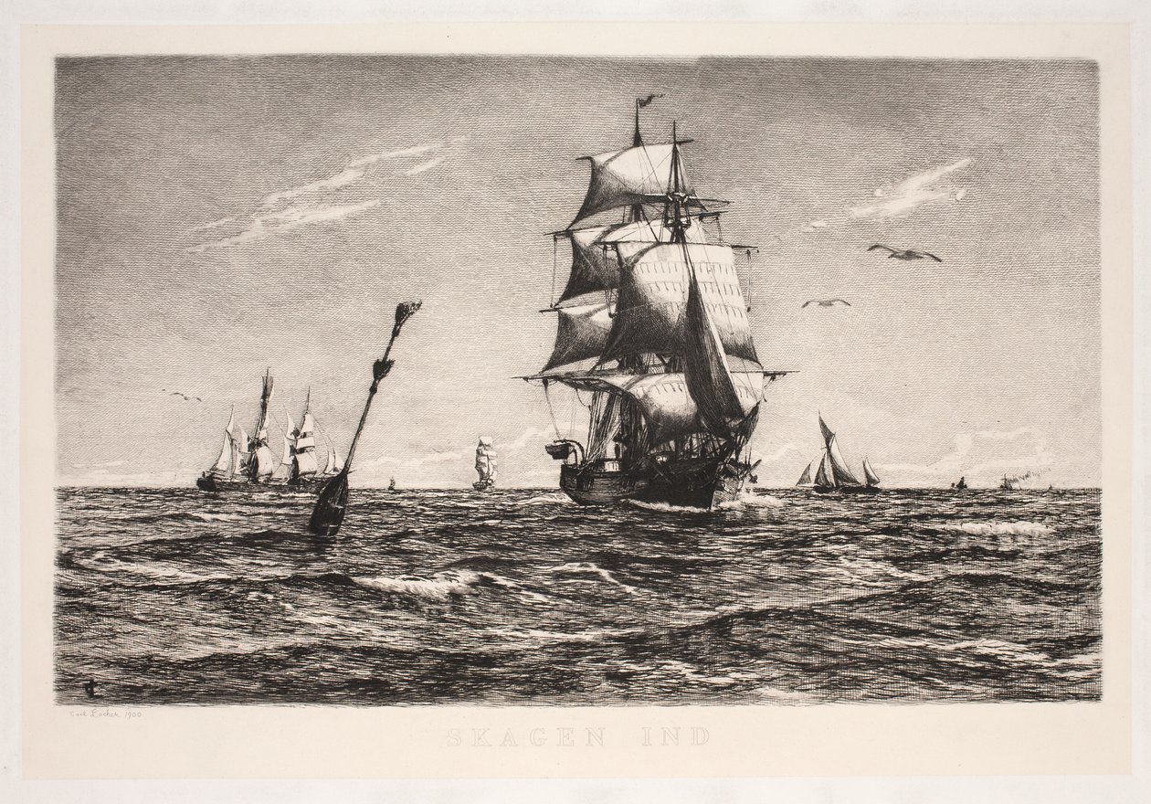 Skagen ind da Carl Locher