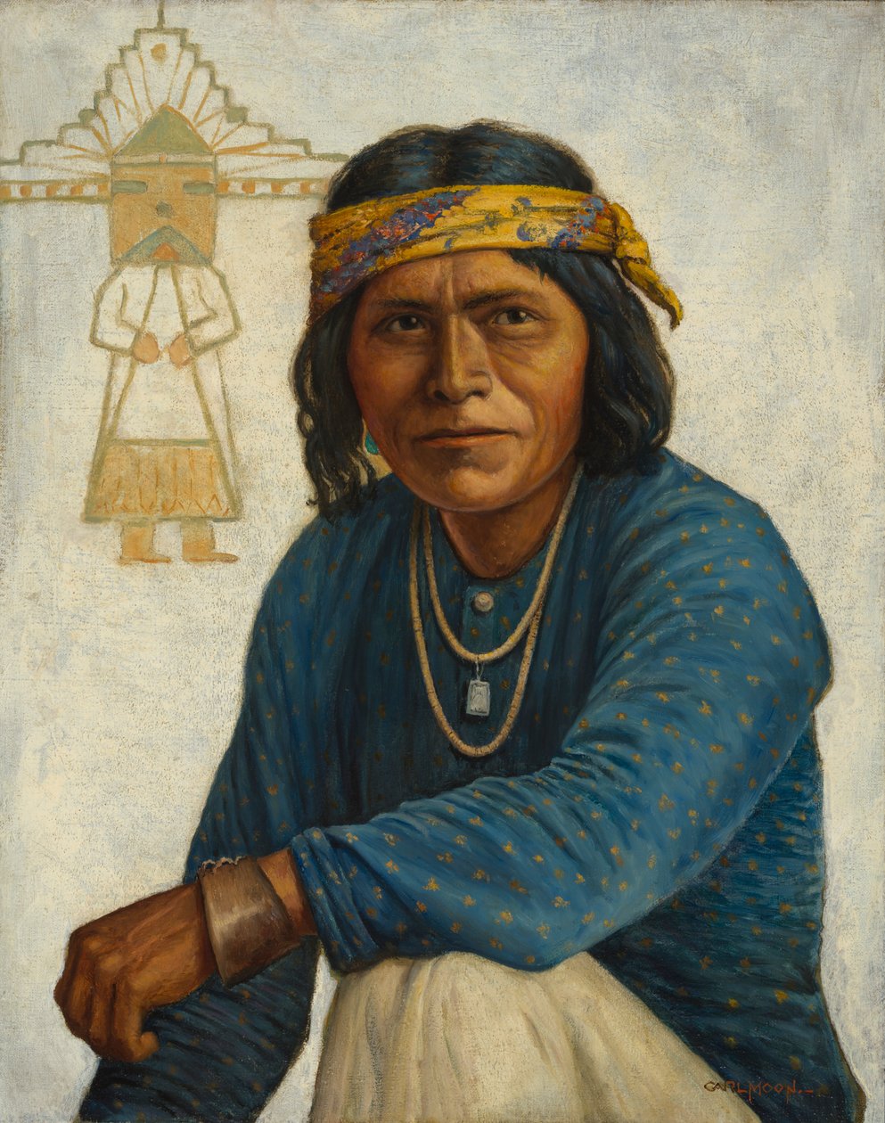 Uomo Zuni da Carl Moon