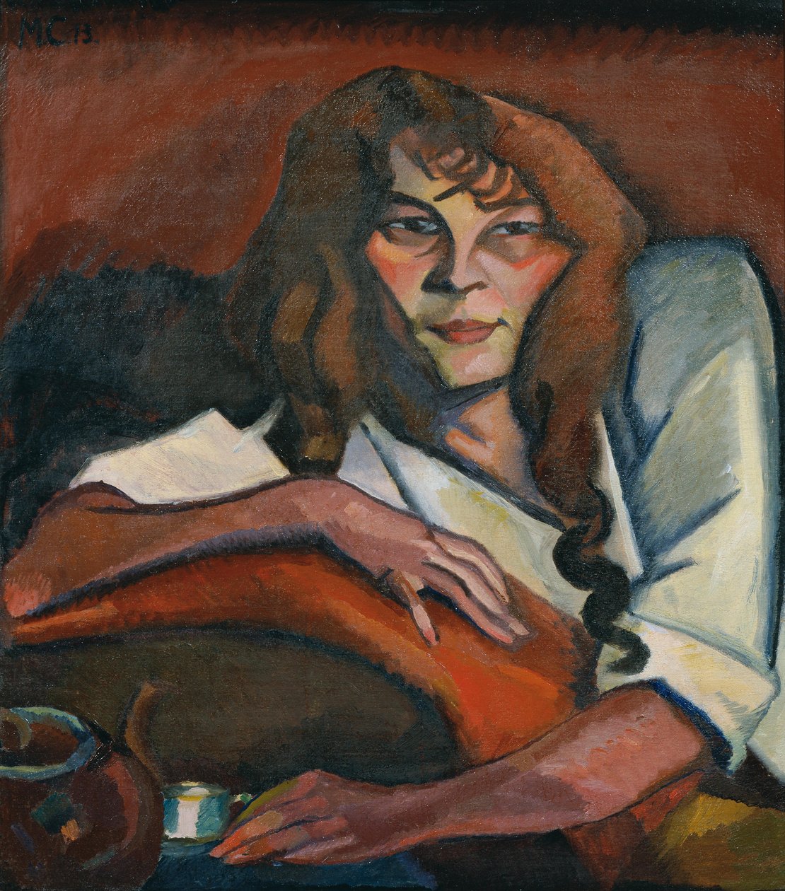 Ritratto di ragazza da Carl Moritz Cammerloher