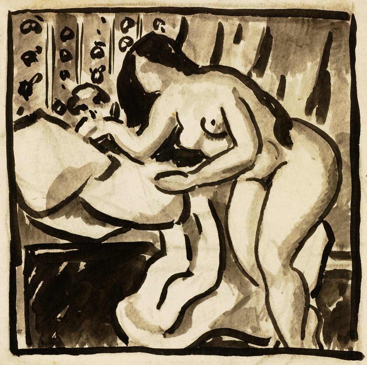 Nudo femminile da Carl Newman