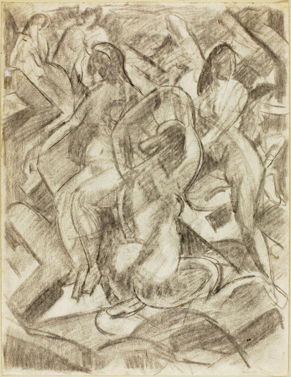 Gruppo di nudi femminili da Carl Newman