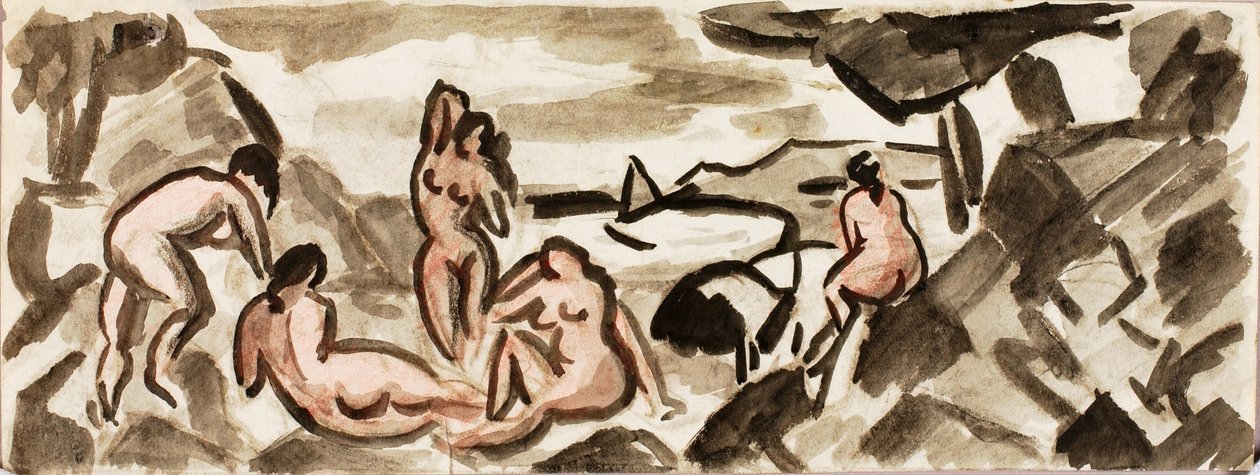 Gruppo di nudi femminili da Carl Newman