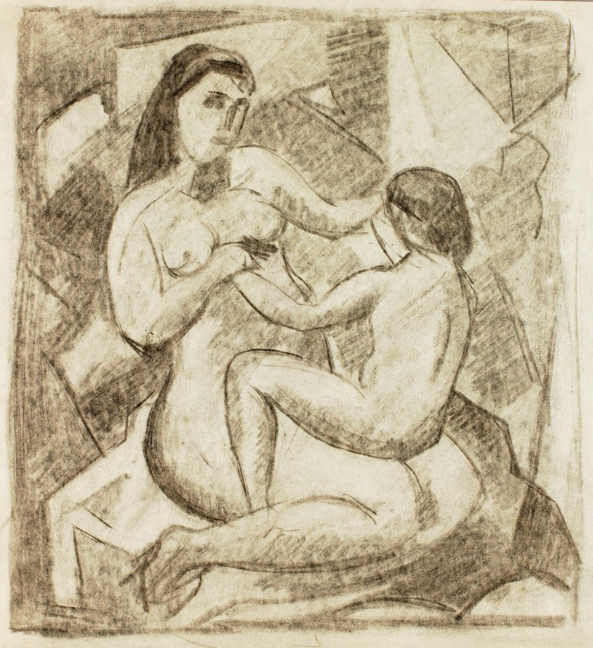 Madre e figlio da Carl Newman