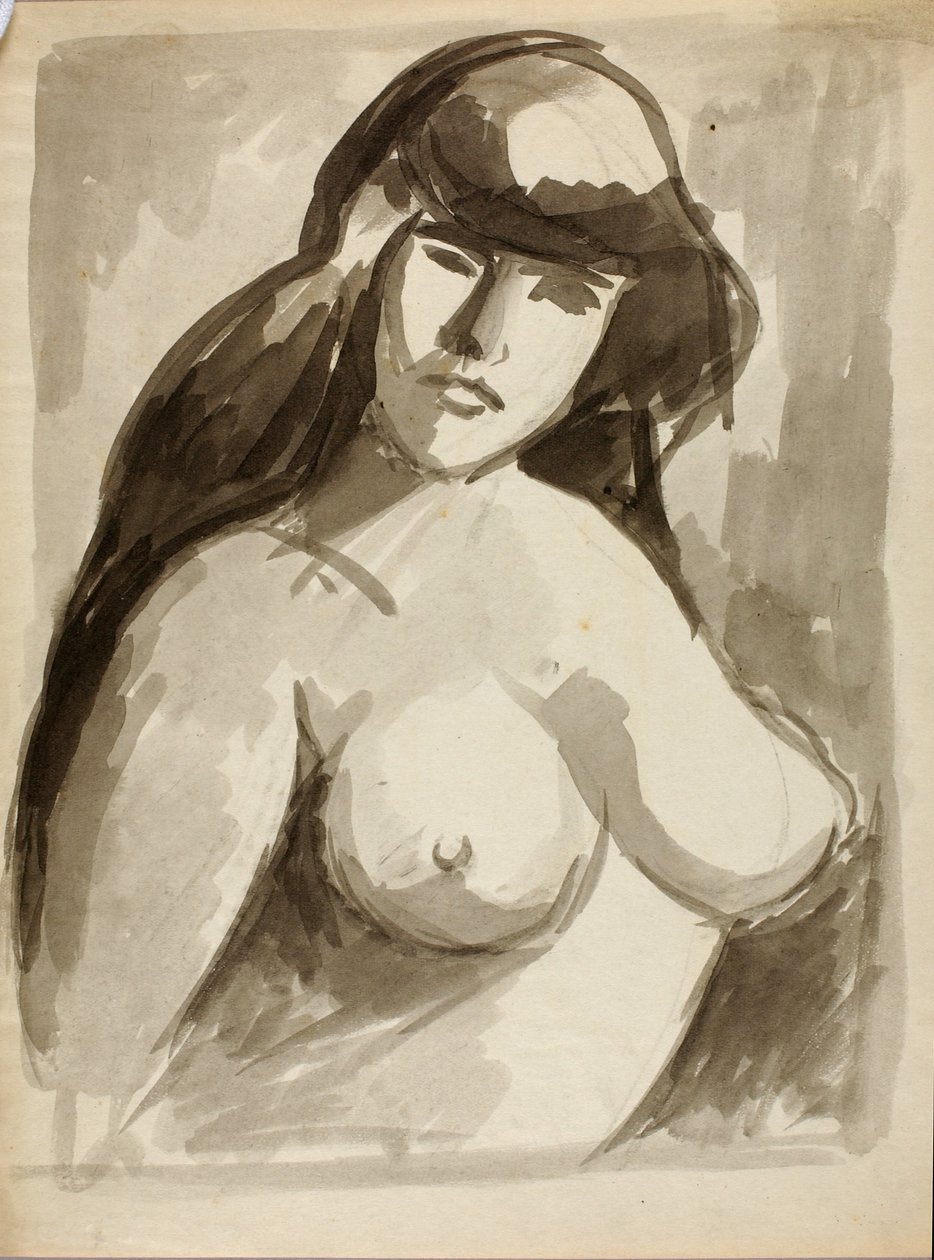 Torso femminile nudo da Carl Newman