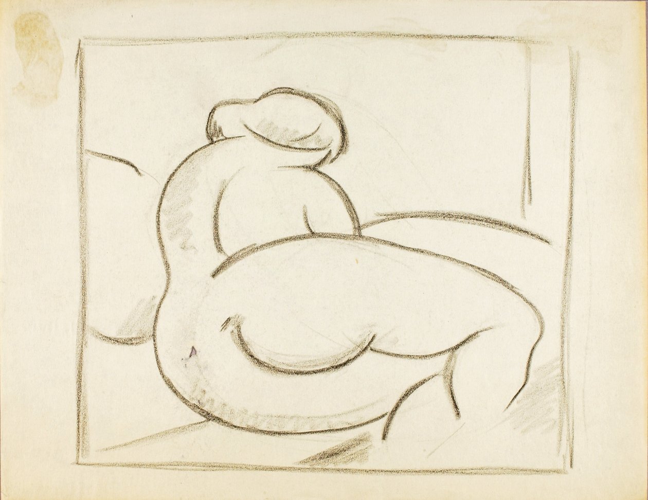 Nudo femminile reclinato da Carl Newman