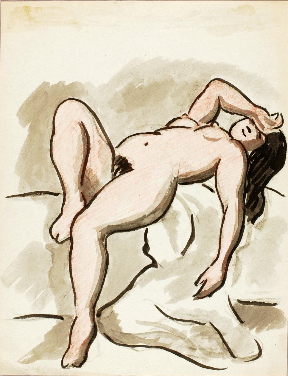 Nudo reclinato da Carl Newman