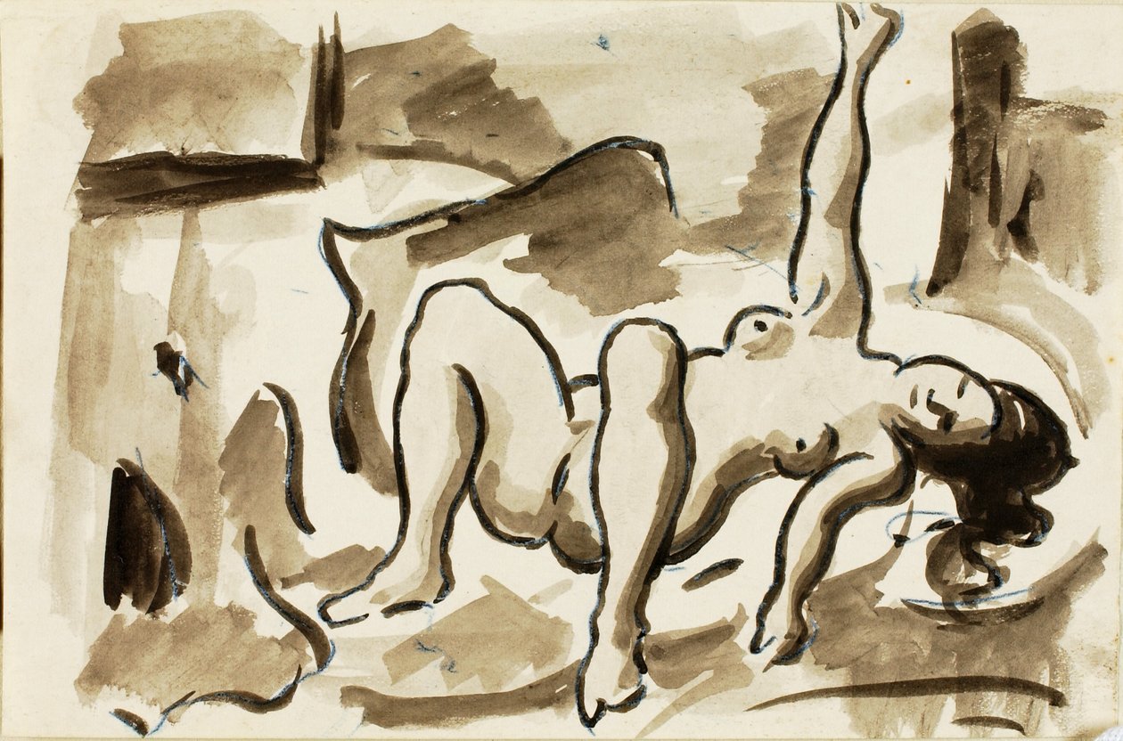 Nudo reclinato da Carl Newman