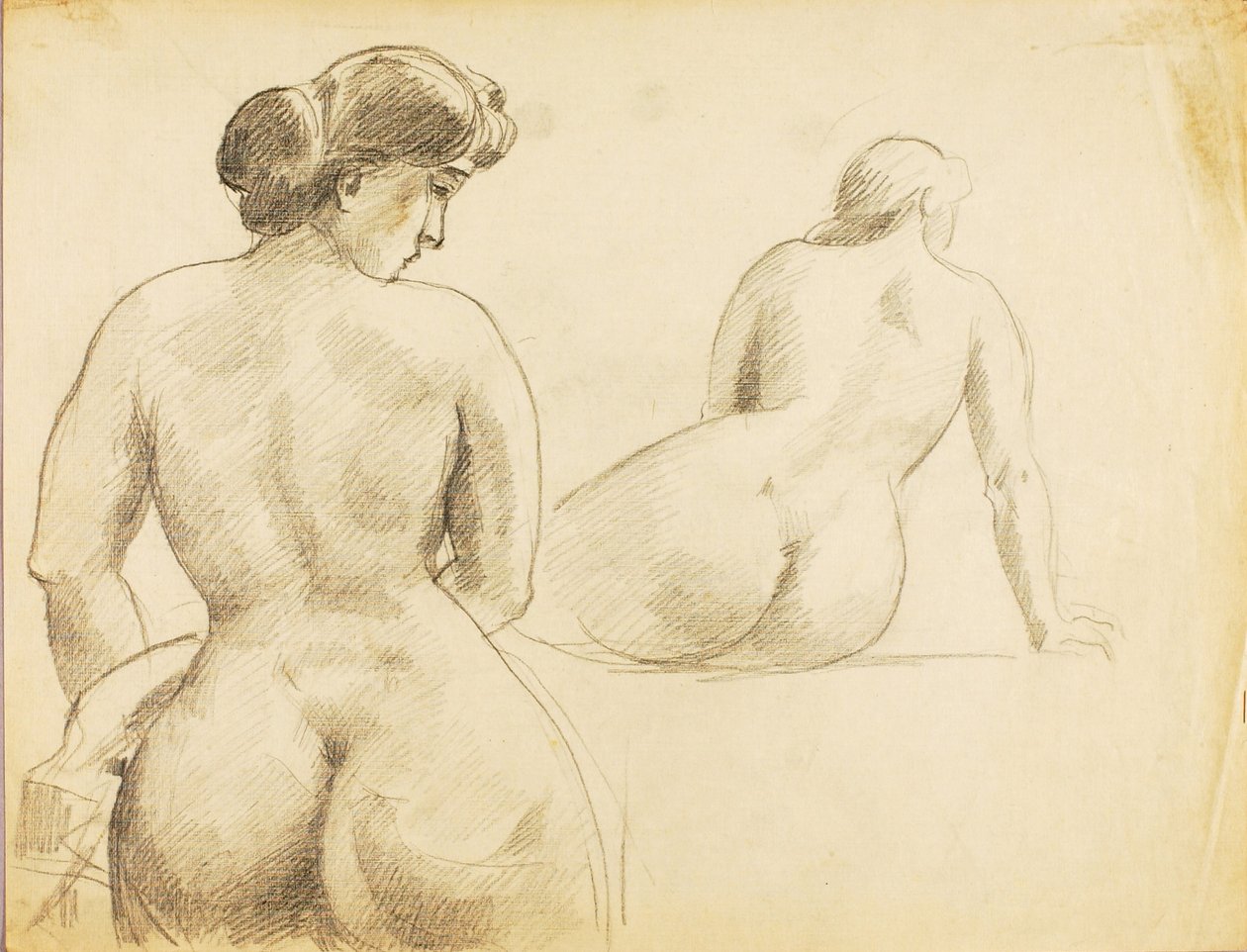 Due nudi femminili da Carl Newman